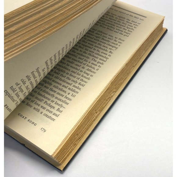 Goat Song by Frank Yarby Ancient Greece Novel HCDJ 1967 Book Club Edition - Picture 11 of 12